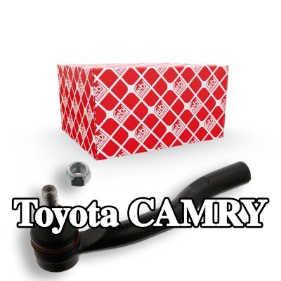FEBI BILSTEIN طرف قضيب التوجيه OE Turbo جديد, المحور الأمامي الأيسر, 192mm, مع صمولة — 2012 Toyota Camry