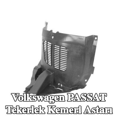 BLIC Tekerlek kemeri kaplaması Sol Ön, PP (Polipropilen) — Volkswagen Passat