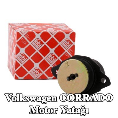 FEBI BILSTEIN Motor yatağı Sol Arka, Elastomer — Volkswagen Corrado