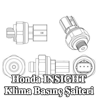 MAHLE Conta halkalı klima basınç şalteri — Honda Insight