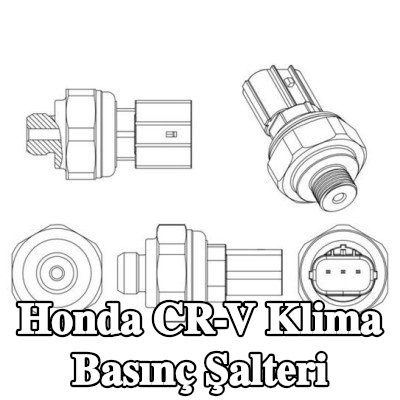 MAHLE Conta halkalı klima basınç şalteri — 2012 Honda Cr-v