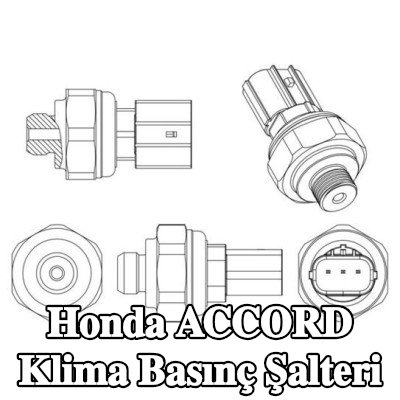 MAHLE Conta halkalı klima basınç şalteri — Honda Accord