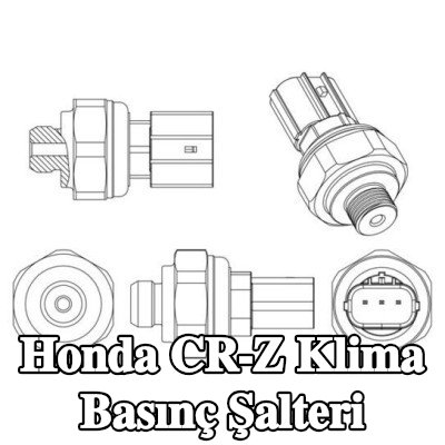 MAHLE Conta halkalı klima basınç şalteri — Honda Cr-z
