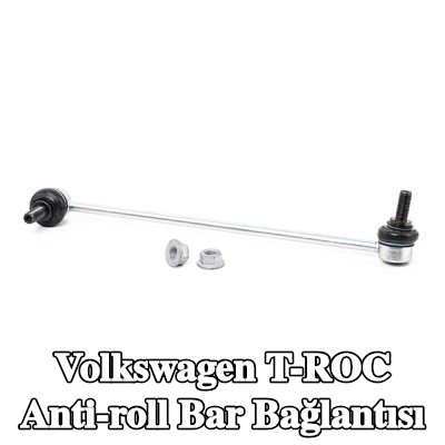 LEMFÖRDER Ön aks sol anti-roll bar bağlantısı, Ön Aks Sağ, 335mm, sabitleme malzemesi ile — Volkswagen T-roc