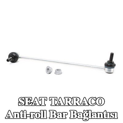 LEMFÖRDER Ön aks sol anti-roll bar bağlantısı, Ön Aks Sağ, 335mm, sabitleme malzemesi ile — SEAT Tarraco
