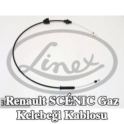 LINEX Gaz Kelebeği Kablosu — Renault Scénic