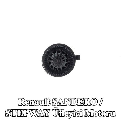 MAHLE Üfleyici motoru 12V, entegre regülatörsüz — Renault Sandero / Stepway