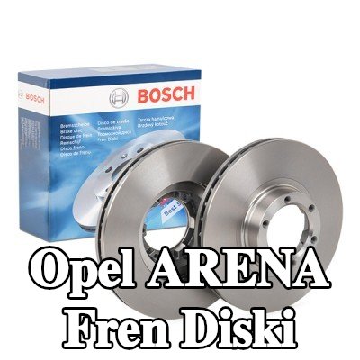 BOSCH Fren diski Dış Çap: 252, 5mm, Havalandırmalı, Yağlanmış — Opel Arena