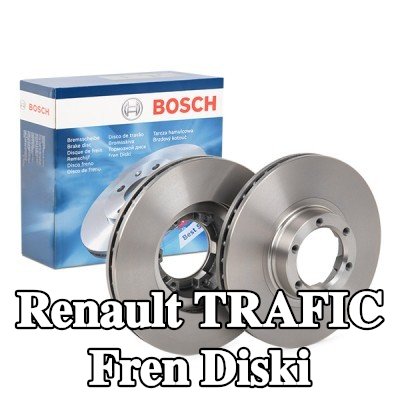 BOSCH Fren diski Dış Çap: 252, 5mm, Havalandırmalı, Yağlanmış — 2000 Renault Trafic