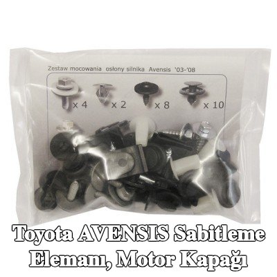 ROMIX Sabitleme Elemanı, motor kapağı — Toyota Avensis