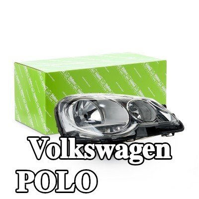 VALEO المصباح الأمامي ORIGINAL PART, يمين, H1, H7, مع محرك لتسوية المصابيح الأمامية — 2002 Volkswagen Polo