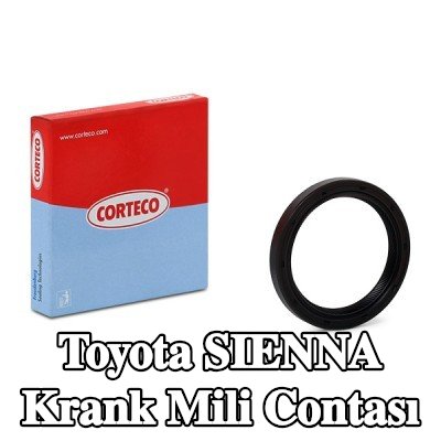 CORTECO FPM (florlu kauçuk) krank mili contası — Toyota Sienna