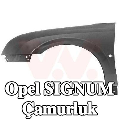 VAN WEZEL Sol ön çamurluk — Opel Signum