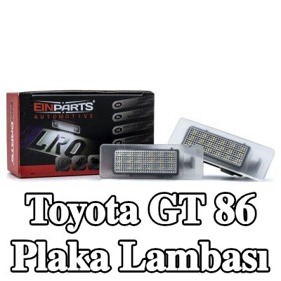 EINPARTS Plaka lambası — Toyota Gt 86