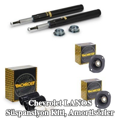 MONROE Süspansiyon kiti, amortisörler — Chevrolet Lanos