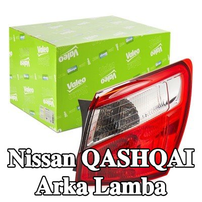 VALEO Arka lamba ORİJİNAL PARÇA, Sağ, ampul tutuculu, ampullü — 2012 Nissan Qashqai