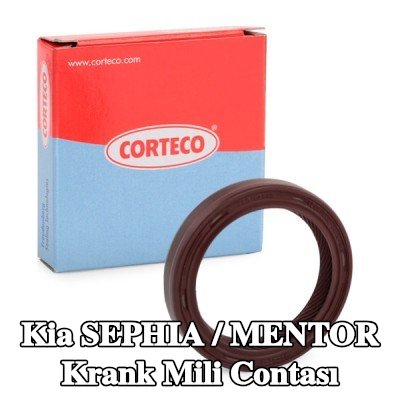 CORTECO FPM (florlu kauçuk) krank mili contası — 1997 Kia Sephia / Mentor