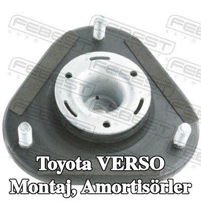 FEBEST Montaj, amortisörler Ön Aks — Toyota Verso