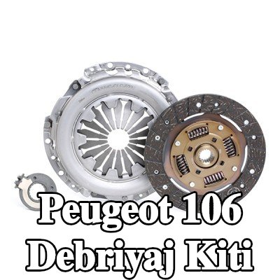 VALEO Debriyaj kiti CLASSIC KIT3P, debriyaj ayırma yatağı ile — Peugeot 106