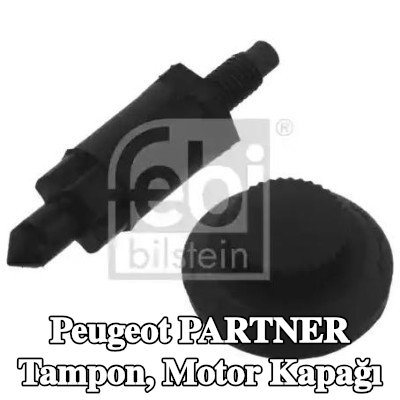 FEBI BILSTEIN Tampon, motor kapağı — 2000 Peugeot Partner