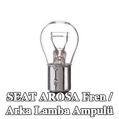 BOSCH Fren / arka lamba ampulü — SEAT Arosa