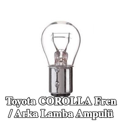 BOSCH Fren / arka lamba ampulü — 1995 Toyota Corolla