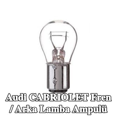 BOSCH Fren / arka lamba ampulü — Audi Cabriolet