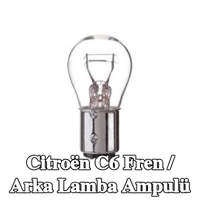 BOSCH Fren / arka lamba ampulü — Citroën C6