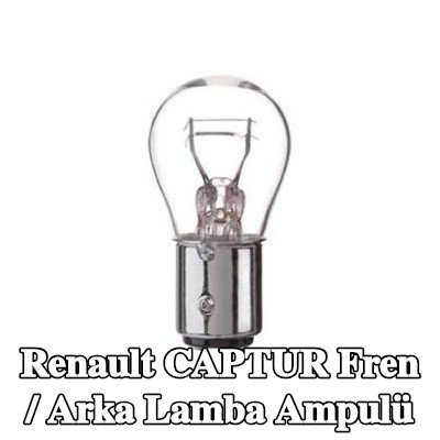 BOSCH Fren / arka lamba ampulü — Renault Captur