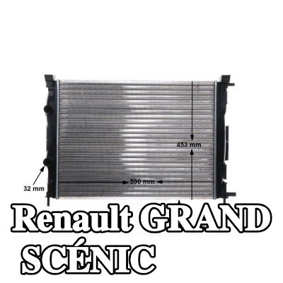 MAHLE مبرد المحرك — 2004 Renault Grand Scénic