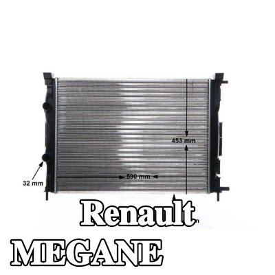 MAHLE مبرد المحرك — 2004 Renault Megane