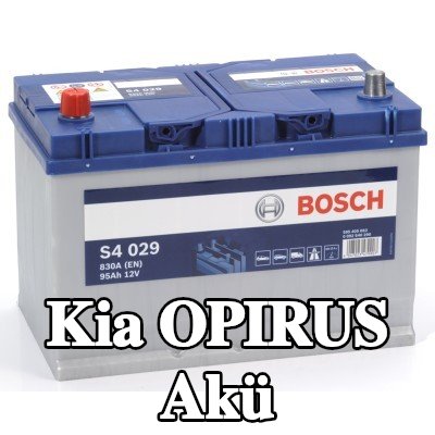BOSCH Akü S4, 029 — 2003 Kia Opirus