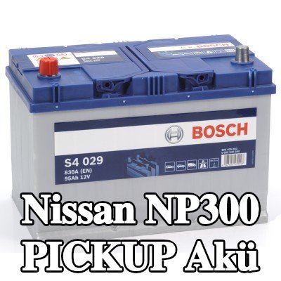 BOSCH Akü S4, 029 — Nissan Np300 Pickup