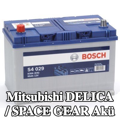 BOSCH Akü S4, 029 — Mitsubishi Delica / Space Gear