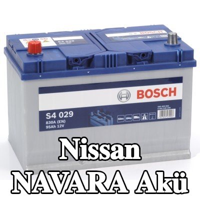 BOSCH Akü S4, 029 — 2000 Nissan Navara