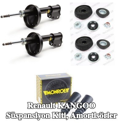 MONROE Süspansiyon kiti, amortisörler — Renault Kangoo