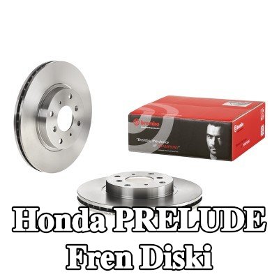 BREMBO Fren diski Prime, Outer Diameter: 282mm, içten havalandırmalı, cıvata/vida ile — 1995 Honda Prelude