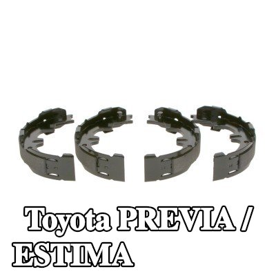BOSCH أحذية فرامل اليد — Toyota Previa / Estima