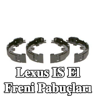 BOSCH El freni pabuçları — 2002 Lexus Is