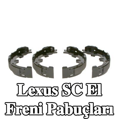 BOSCH El freni pabuçları — Lexus Sc