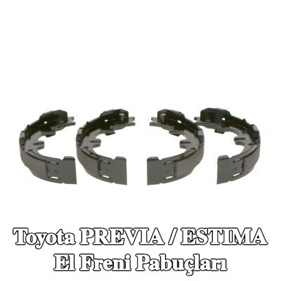 BOSCH El freni pabuçları — Toyota Previa / Estima