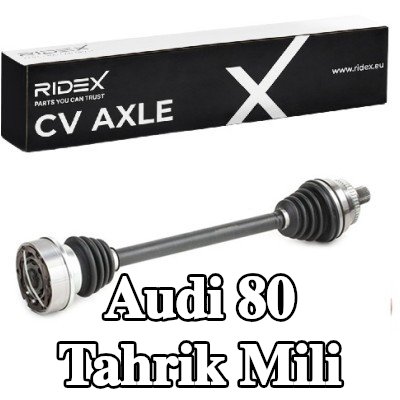 RIDEX Tahrik mili Ön Aks Sol, 585mm — 1990 Audi 80