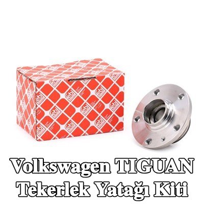 FEBI BILSTEIN Tekerlek yatağı kiti Arka Aks Sol, Arka Aks Sağ, Tekerlek göbeğine entegre tekerlek yatağı, entegre manyetik sensör halkalı, sabitleme/montaj malzemesi ile — 2019 Volkswagen Tiguan
