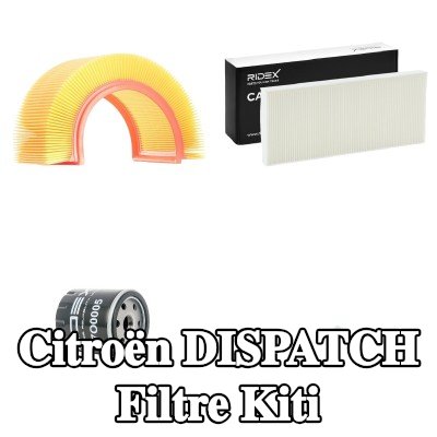 RIDEX Filtre kiti — 2000 Citroën Dispatch