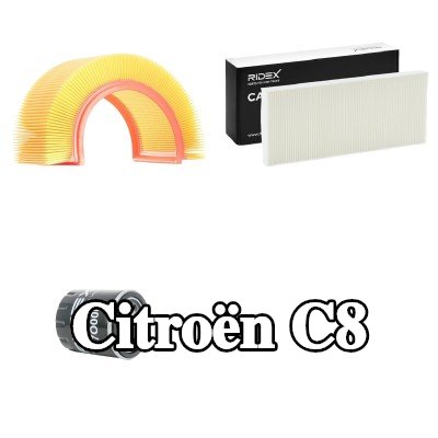 RIDEX مجموعة الفلاتر — Citroën C8