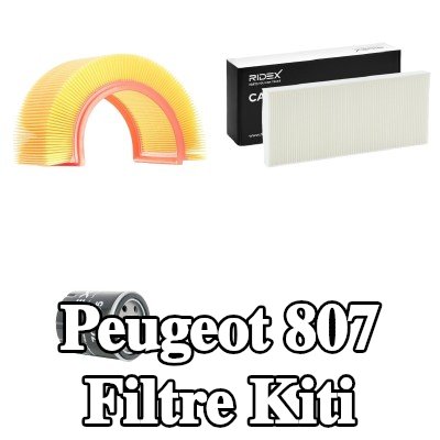 RIDEX Filtre kiti — Peugeot 807