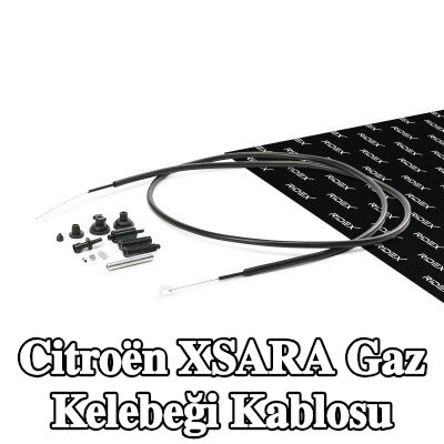 RIDEX Gaz kelebeği kablosu Ön — Citroën Xsara