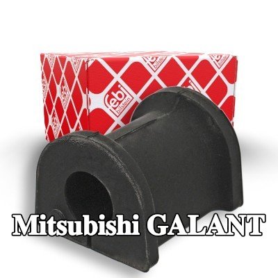 FEBI BILSTEIN جلبة قضيب مانع للانقلاب المحور الأمامي, 18mm, مطاط — Mitsubishi Galant