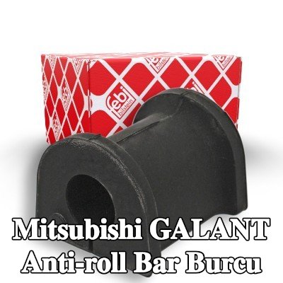 FEBI BILSTEIN Ön aks stabilizatör çubuğu burcu, 18mm, Kauçuk — Mitsubishi Galant