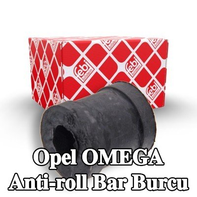 FEBI BILSTEIN Anti roll bar burcu Arka Aks, 13mm, Kauçuk — Opel Omega